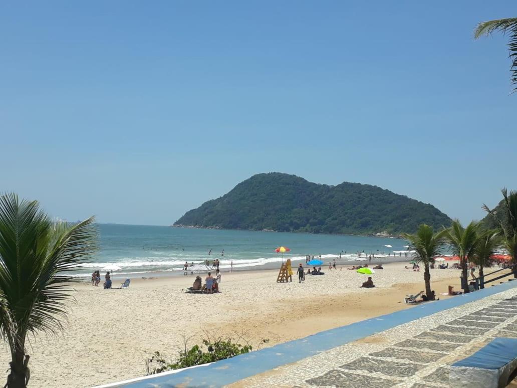 Cobertura Com Area Externa Com Vista Para O Mar Na Melhor Praia Do Guaruja Tombo Exterior photo